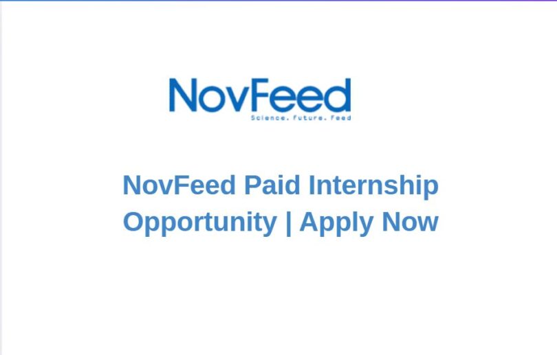 NovFeed Paid Internship Opportunity