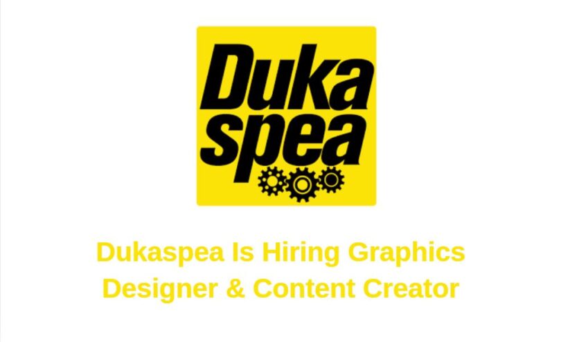 Dukaspea Is Hiring Graphics Designer & Content Creator