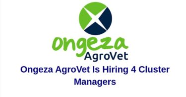 Ongeza AgroVet Is Hiring 4 Cluster Managers