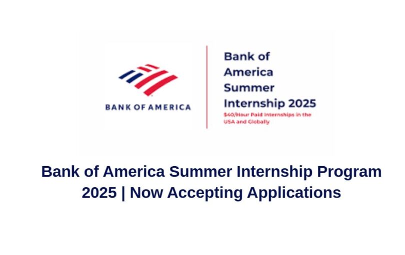 Bank of America Summer Internship Program